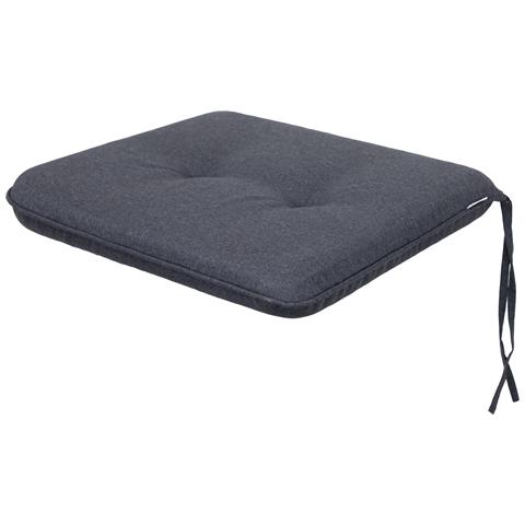 Cuscino Per Panca Da Giardino Con Imbottitura Spessa, Comodo Cuscino Per Panca Da Giardino, Cuscino Per Mobili Da Giardino Con Morbida Imbottitura, Cuscino Per Interni Ed Esterni. Lunghezza: 180 Cm, Larghezza: 40 Cm - Nero - Foto 1