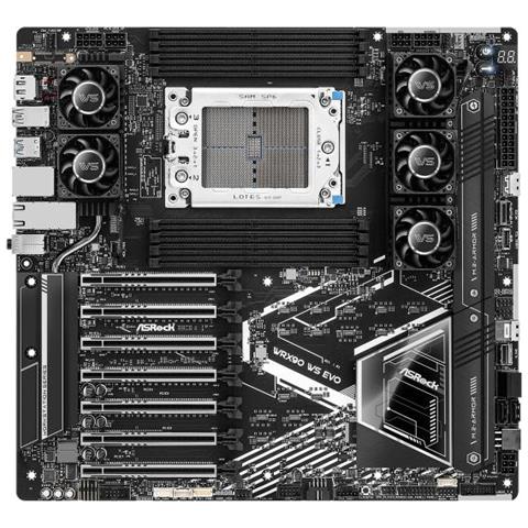 Scheda Madre Ws Evo 90-MXBMH0-A0UAYZ Socket SP5 Chipset WRX90 - Foto 4