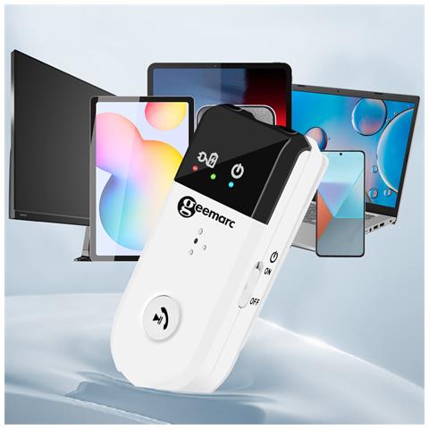 Amplificatore Ascolto Bluetooth Con Collana Magnetica Autonomia 8 Ore, Bianco - Foto 2