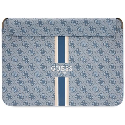 Custodia Magnetica Per Computer Da 16 Pollici Con Striscia 4g Stampata Modello, Blu - Foto 1