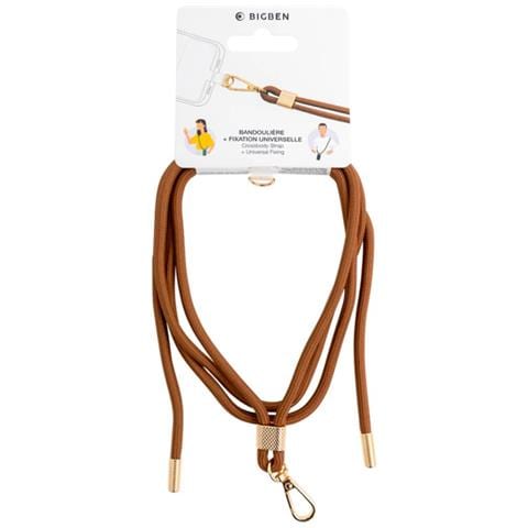 Tracolla Universale Per Smartphone, Marrone - Foto 1