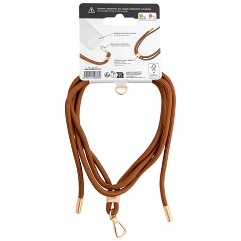 Tracolla Universale Per Smartphone, Marrone - Foto 2