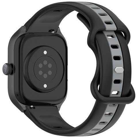 Cinturino Per Orologio Bicolore Black+grey 20 Mm - Foto 3