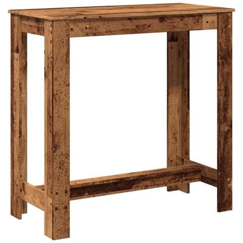 Tavolo Da Bar Legno Antico 102x50x103,5 Cm In Legno Multistrato - Foto 2