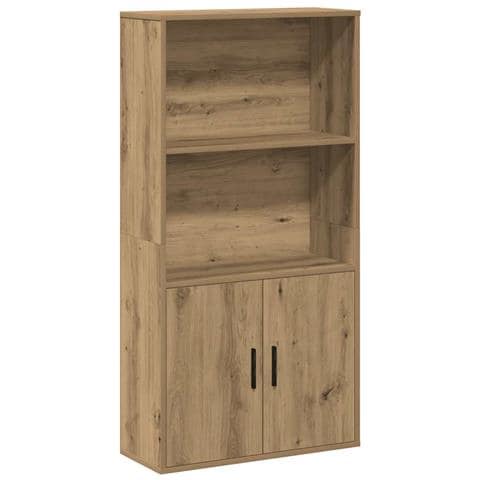 Libreria Rovere Artigianale 60x24x120 Cm In Truciolato - Foto 2