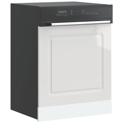 Pannello Lavastoviglie Kalmar Bianco Lucido 60x1,5x67 Cm - Foto 1