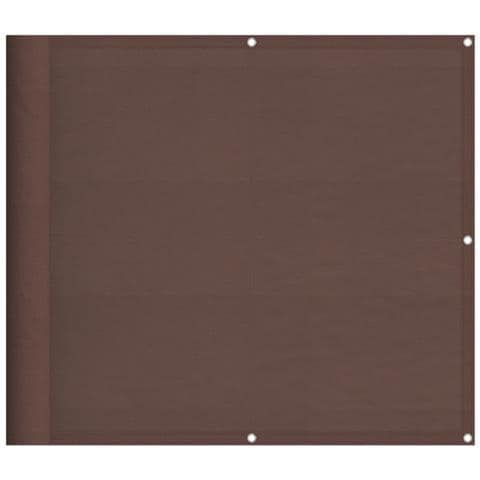 Paravento Da Balcone Marrone 90x800 Cm 100% Poliestere Oxford - Foto 2