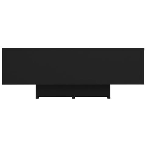 Lusso Casadino - Tavolino Da Salotto Nero 85x55x31 Cm In Legno Multistrato - Foto 2