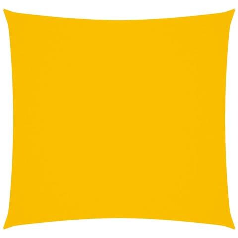 Vela Parasole In Tessuto Oxford Quadrata 3,6x3,6 M Gialla - Foto 1