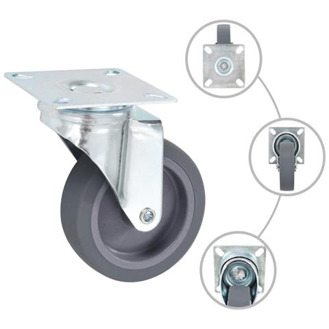 Lusso Casadino -  Rotelle Girevoli 4 Pz 75 Mm - Foto 1