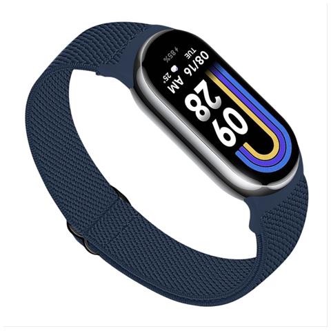 Cinturino Elastico In Nylon Per Xiaomi 8/9 (14 Mm) Blue - Foto 2