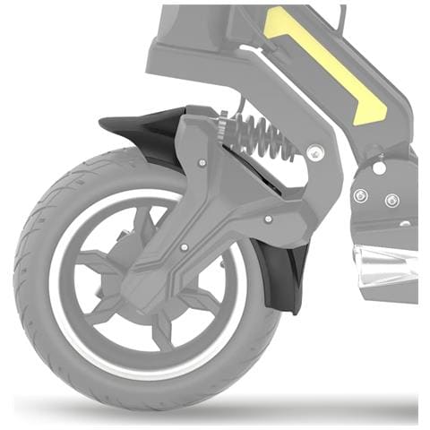 Parafango Anteriore Originale Per Monopattino Dualtron Togo, Nero - Foto 4