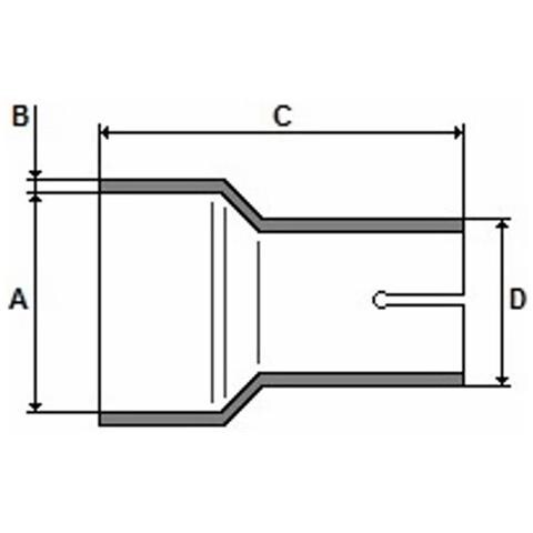Manicotto Femmina Ø 30,6-35mm - Foto 2