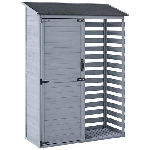 Capanno Per Gli Attrezzi Cengio 130 Cm 57 Cm Grigio - Foto 2