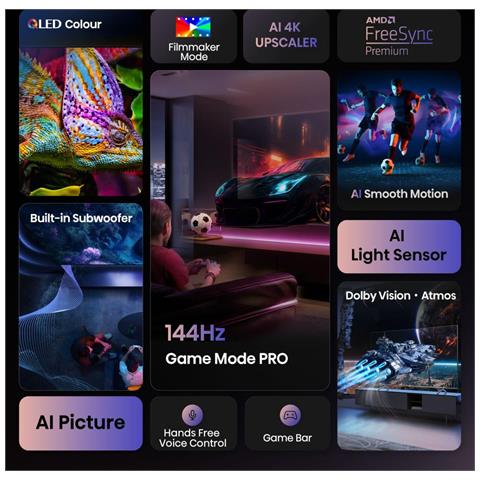 Smart TV QLED 100" 4K 100E7Q PRO - Foto 10