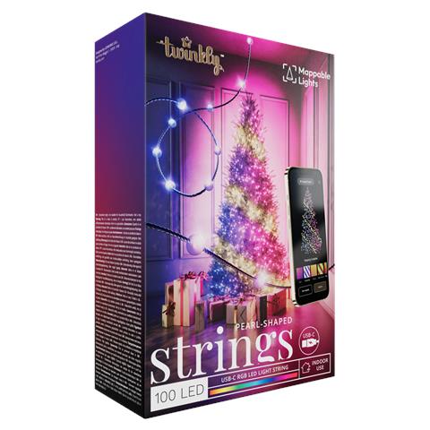 Strings USB-C Pearls Stringa di luci intelligenti Wi-Fi /Bluetooth - Foto 1