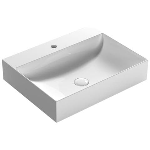 T-edge B6r65 Lavabo Appoggio 60x47 Bianco - Foto 1