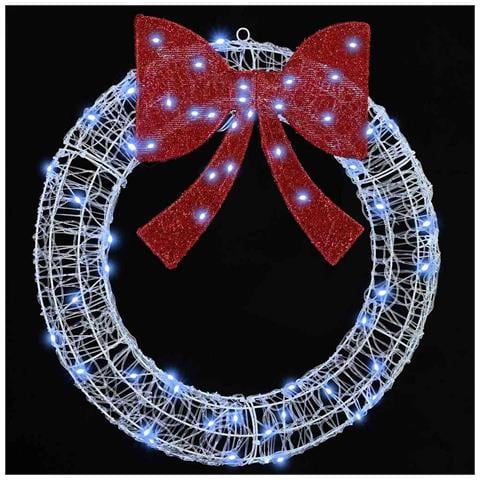 Ghirlanda con 60 LED Bianco freddo 75 cm Acrilico - Foto 2