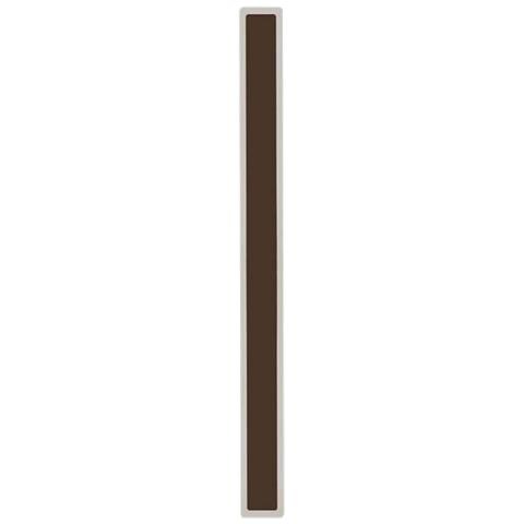 Lampada LED da Muro - Corten - 85x54x625mm, colore Corten - Foto 1