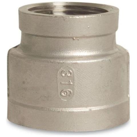 Manicotto Di Riduzione In Acciaio Inox 1 1/4 X 1 Raccordo Filettato V4a - Foto 1