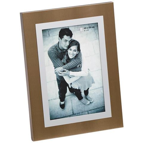 Luan Alu-cornice Per Ritratti., 10x15 Cm, Acciaio - Foto 1