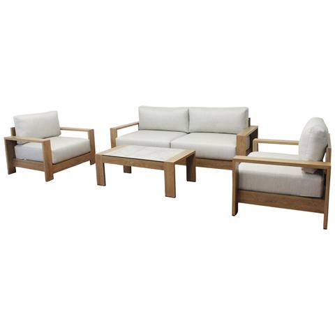 Fedra - Salotto Con Struttura In Alluminio - Foto 1