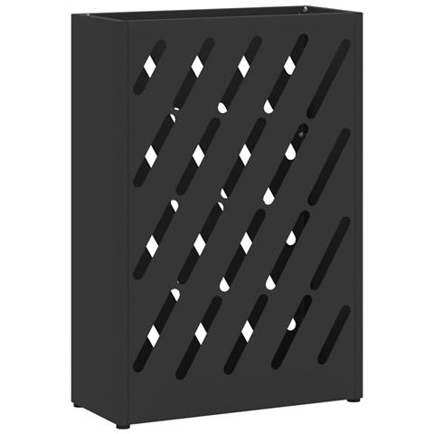 Supporto per Ombrellone Nero 28 x 12 x 41 cm Acciaio - Foto 1
