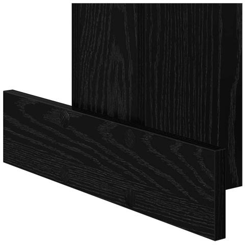 Tavolino Rovere Nero 44,5 x 45 x 55 cm Legno multistrato - Foto 9