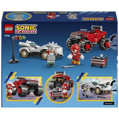 Sonic the Hedgehog Auto di Silver vs. Monster Truck di Knuckles - Foto 31