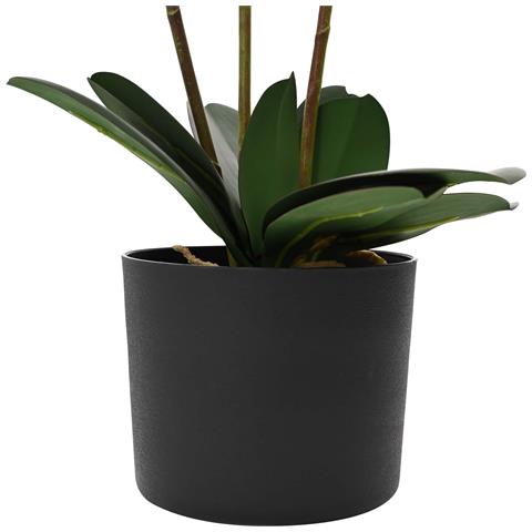 Pianta di Orchidea Artificiale con Vaso Bianco 45 x 15 x 65 cm - Foto 2