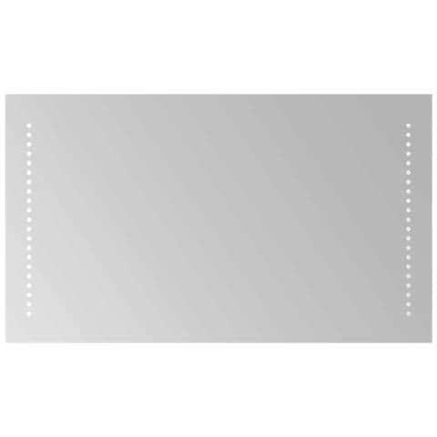 Specchio da bagno LED Trasparente 40 x 70 cm vetro temperato - Foto 1