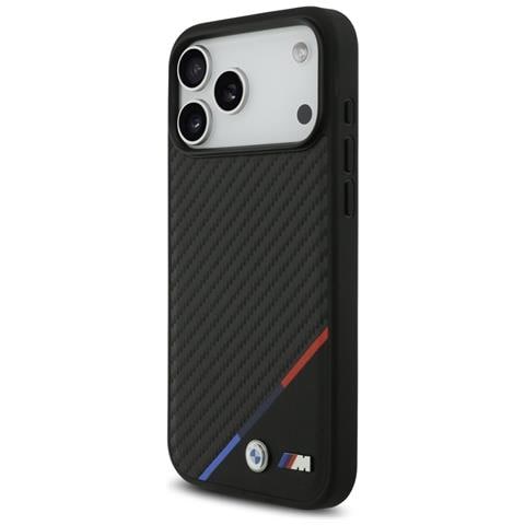Custodia Per Iphone 17 Pro Max Nera Magsafe Bmw M Carbon - Foto 1