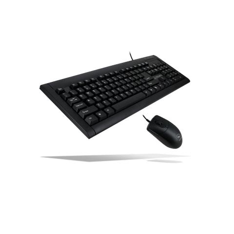 Tastiera e Mouse USB P013-WK608M-U  (Layout Italiano) Colore Nero - Foto 2