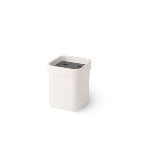 Bicchiere Melamina C / Coperchio Grigio Serie Curvà - Foto 1