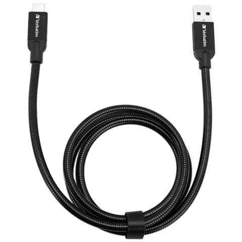 48871 Cavo USB 1 m USB A USB C Maschio Nero - Foto 3