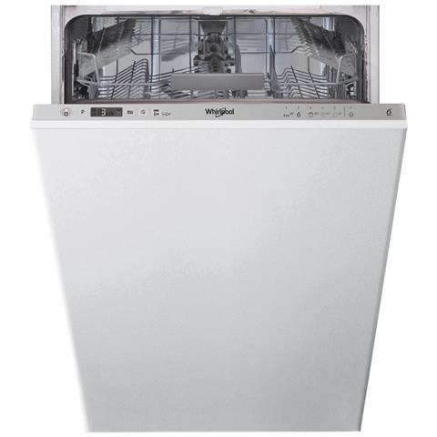 WHIRLPOOL Lavastoviglie WSIC 3M17 da Incasso a Scomparsa Totale Classe F Capacità 10 Coperti