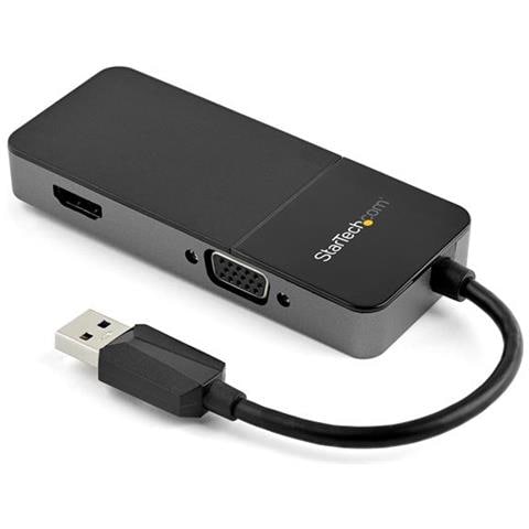 Usb 3.0 To Hdmi Vga Adapter 4k 30hz-2-in-1 Multiport Adapter - Foto 1