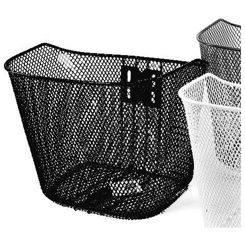 Cestino Retinato Anteriore Bambino 20'' / 24'' Nero - Foto 1