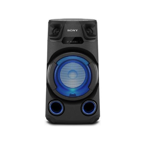 MHC-V13 Sistema PA Indipendente Bluetooth a 2-vie con JET BASS BOOSTER / Effetti Luminosi - Nero - Foto 1