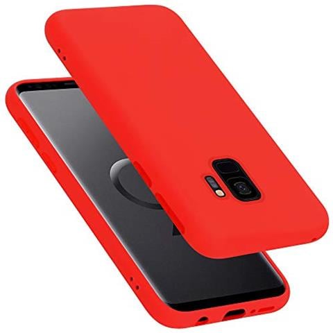 Custodia Compatibile Con Samsung Galaxy S9 In Liquid Rosso - Coperchio Protettivo In Silicone Tpu Flessibile - Foto 1