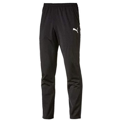 Pantaloni Liga Formazione Di Base Puma Nero Bianco Piccolo - Foto 1