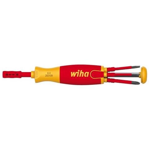 Vde Magazin-bithalter Mit 6 Bits Sb 2831-09021 Wichtige Slimbits Mit Griff Fr Alle Elektrischen Arbeiten (sb 2831-09021)  - Foto 1