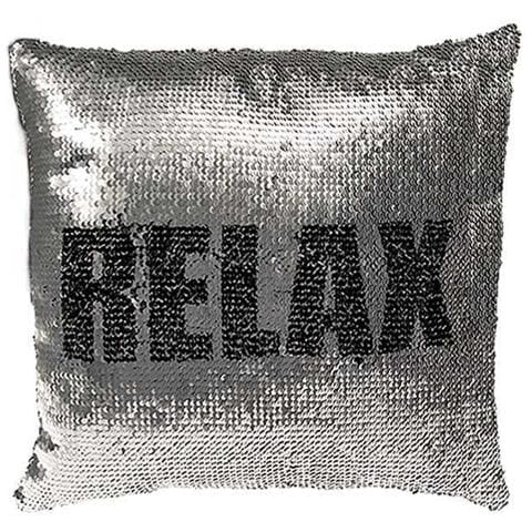 Cuscino Reversibile In Paillettes Party - Relax - Foto 1