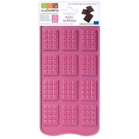 Stampo In Silicone Per 12 Mini Barrette Di Cioccolato - Foto 1