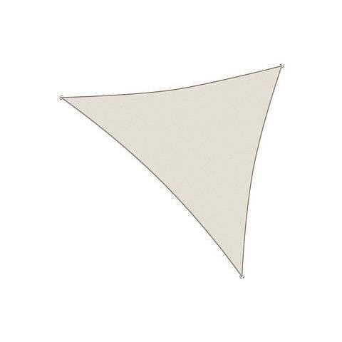 Telo Ombreggiante Triangolo Crema 3,6x3,6m - Foto 1