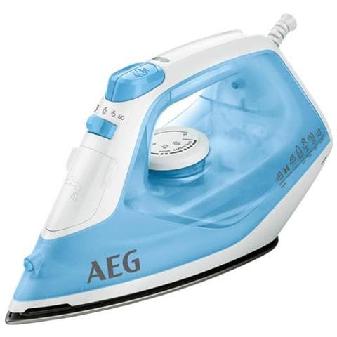 Aeg Db1730 Ferro A Vapore Ceramicglide 2300 W Blu, Bianco - Foto 1