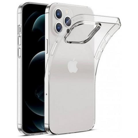 Ultra Slim Custodia Tpu Silicone 0,3mm Cover Case Per Apple Iphone 12 Pro Max Trasparente - Foto 1