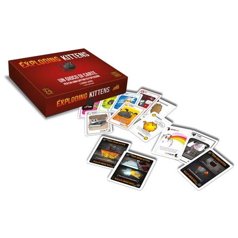 Gioco di Carte Exploding Kittens 2-5 Giocatori 7+ Anni - Foto 1