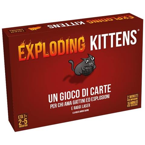 Gioco di Carte Exploding Kittens 2-5 Giocatori 7+ Anni - Foto 2
