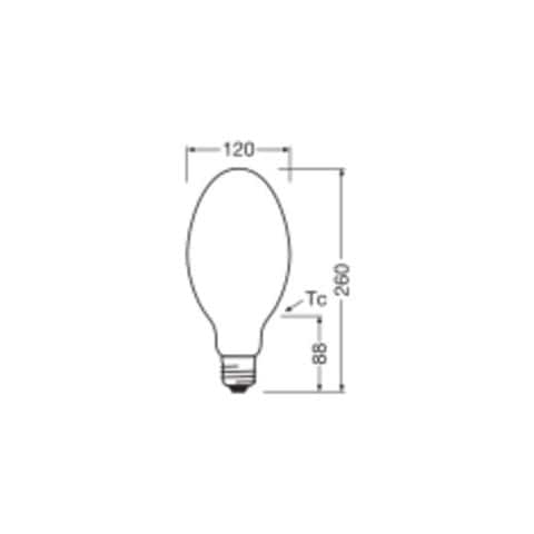 Lampadina Led Ip65 Ledvance E40 Opale 60w 8100lm 2700k Ip65 360° [lv-4099854071935] - Foto 4